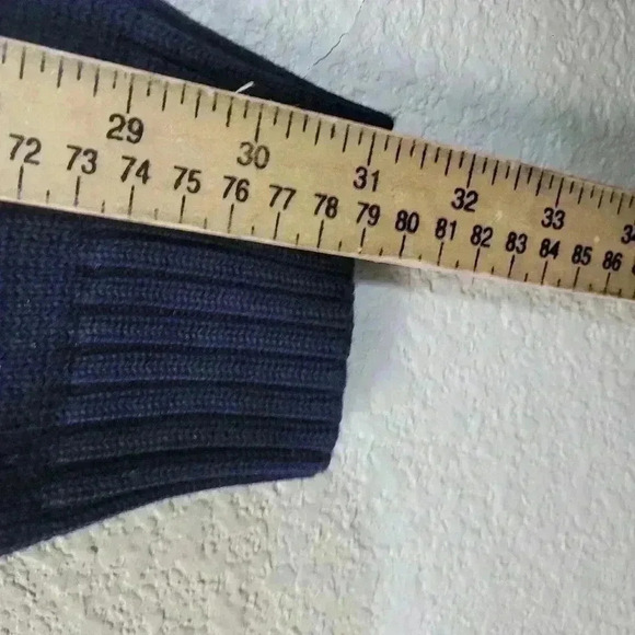 Vintage Polo By Ralph Lauren Exclusive Of Decoration Mock Neck Blue 1/4 Zip XL - Picture 8 of 9